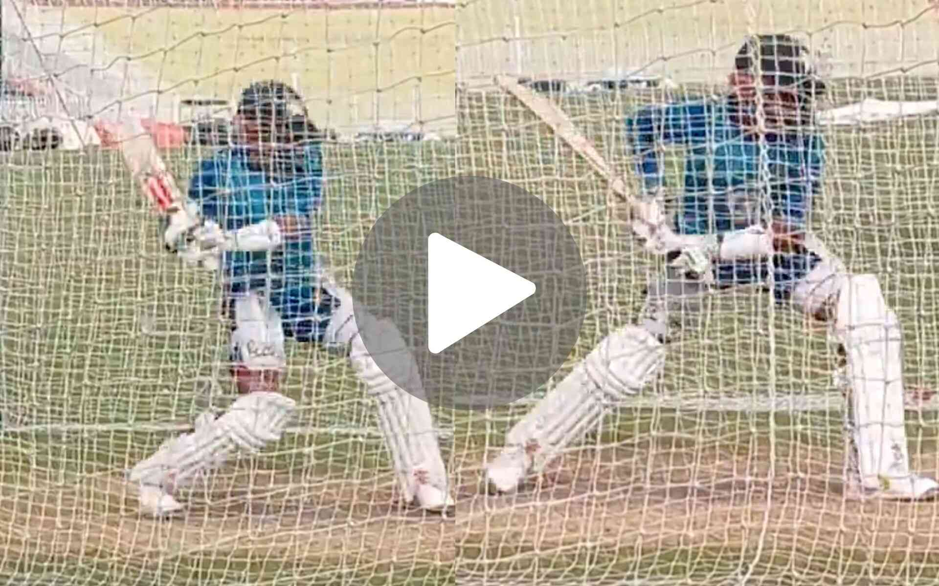 Unseen Video Of Babar Azam's Powerful Shots In Net Session Ahead Of Bangladesh Series - Watch